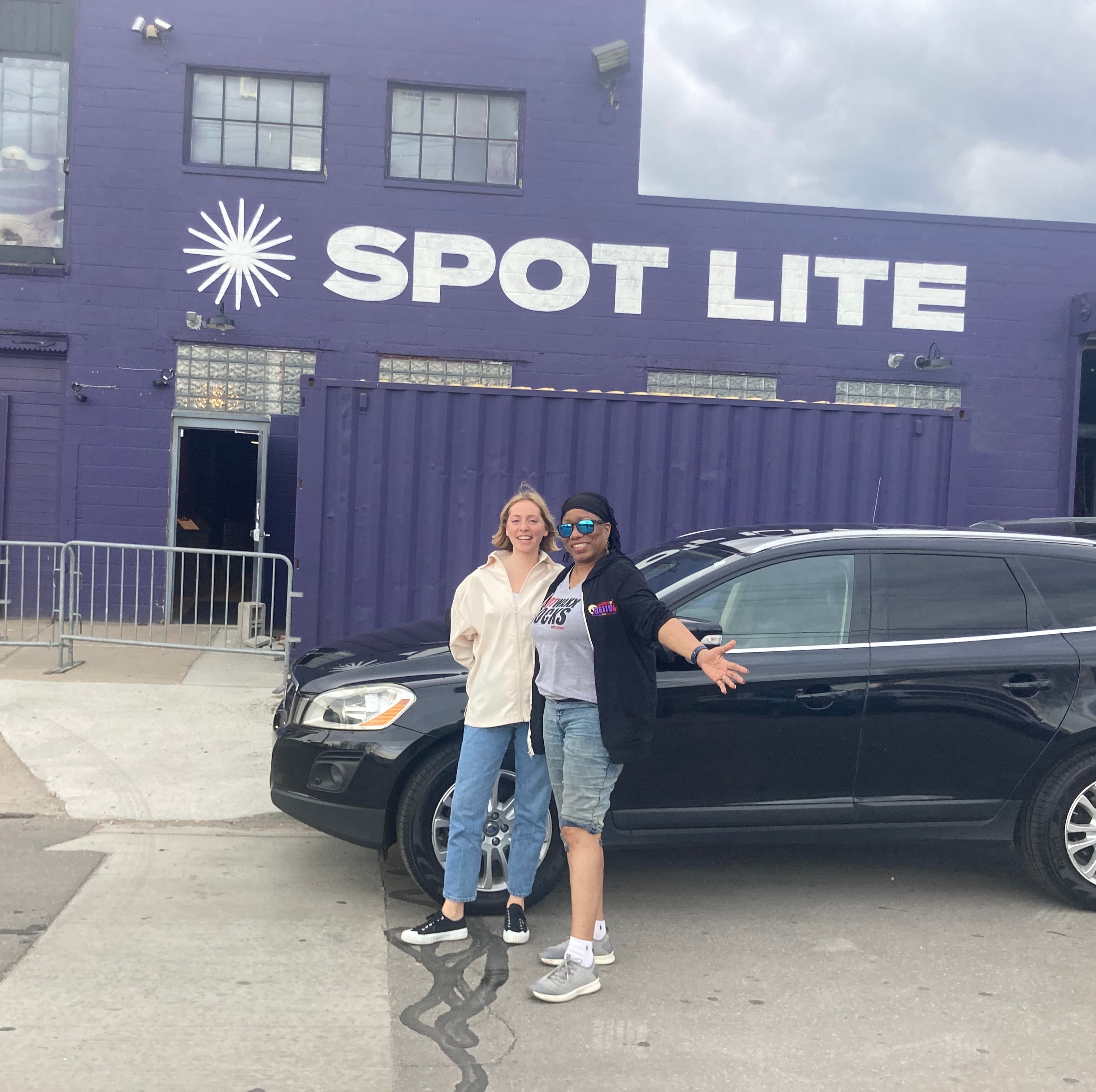 Tereza with Stacey Hotwaxx Hale