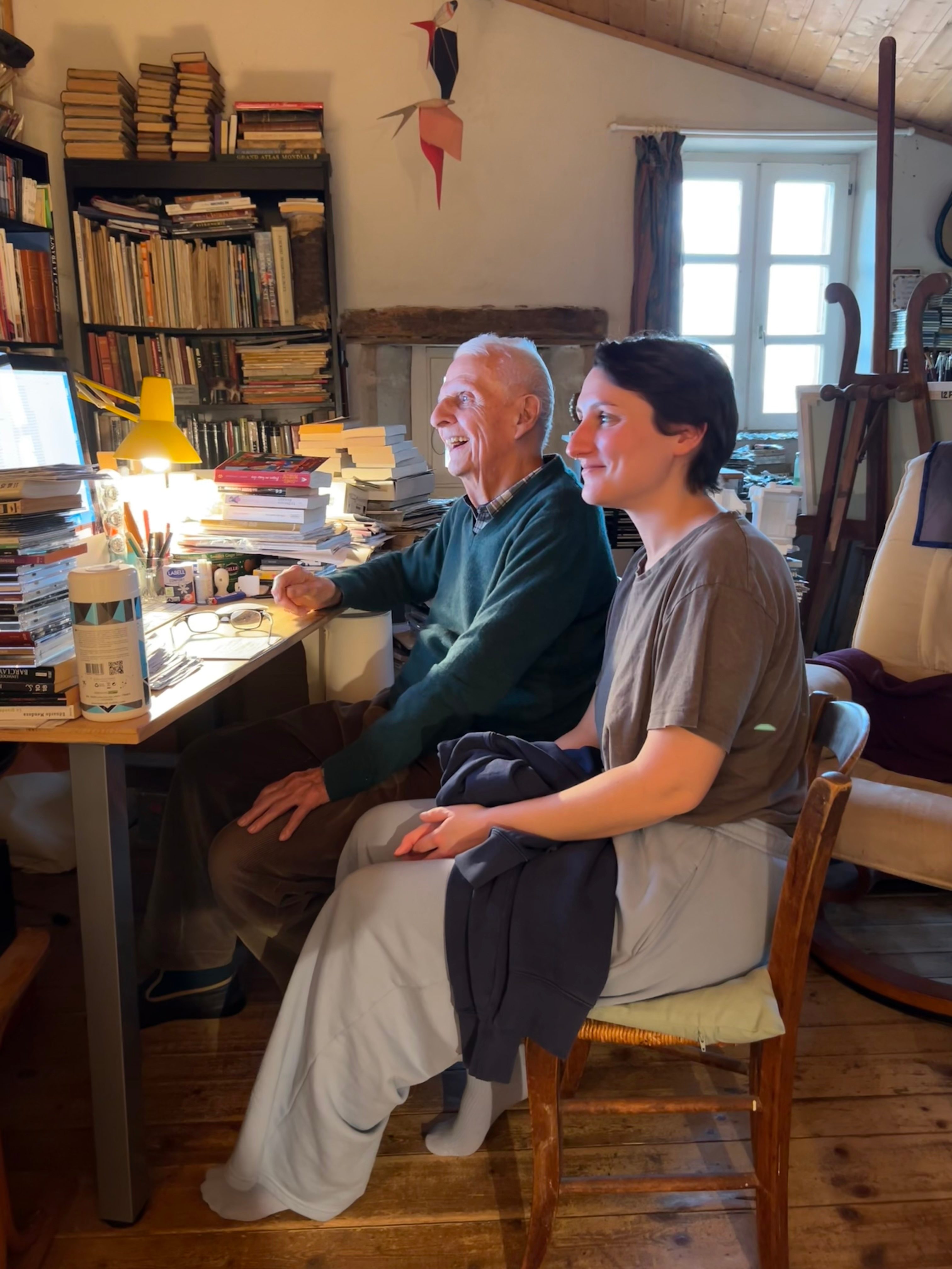 Worldwide Breakfast: Valentine Comar w/ Her Grandad
