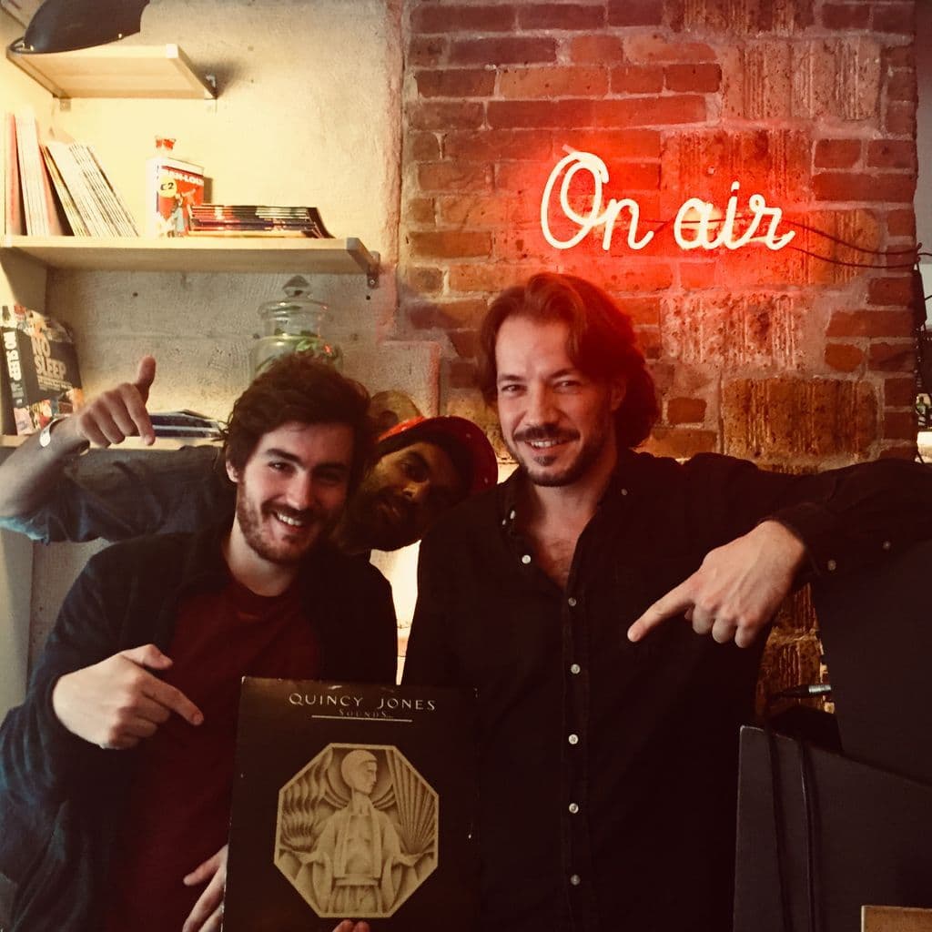 Le Mellotron: Anders with Reza & Henrique (Qwest TV) // 05-10-2017