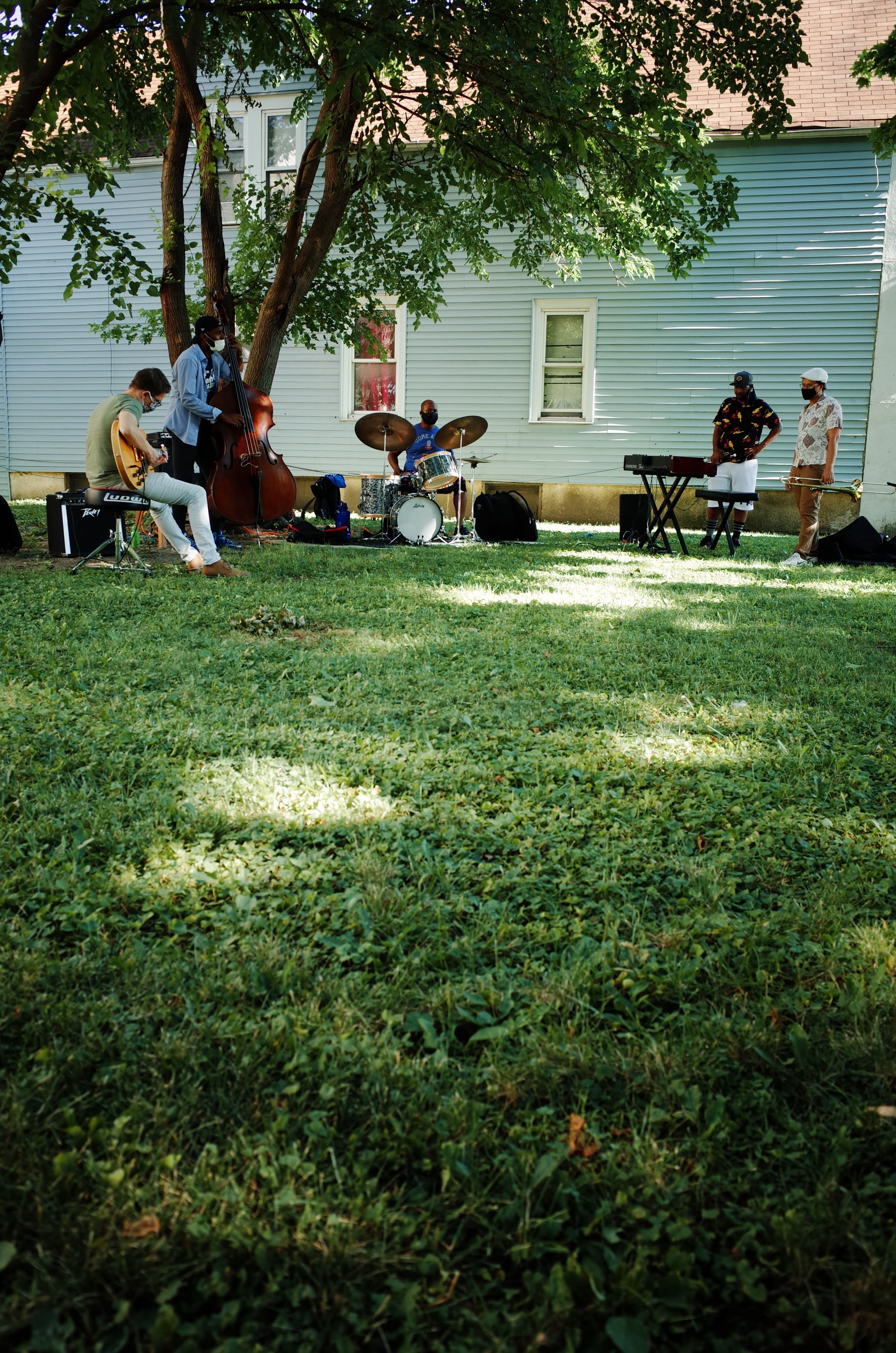 QC Radio with selective listening, In The Yard, Olindo Records, Norman W. Long