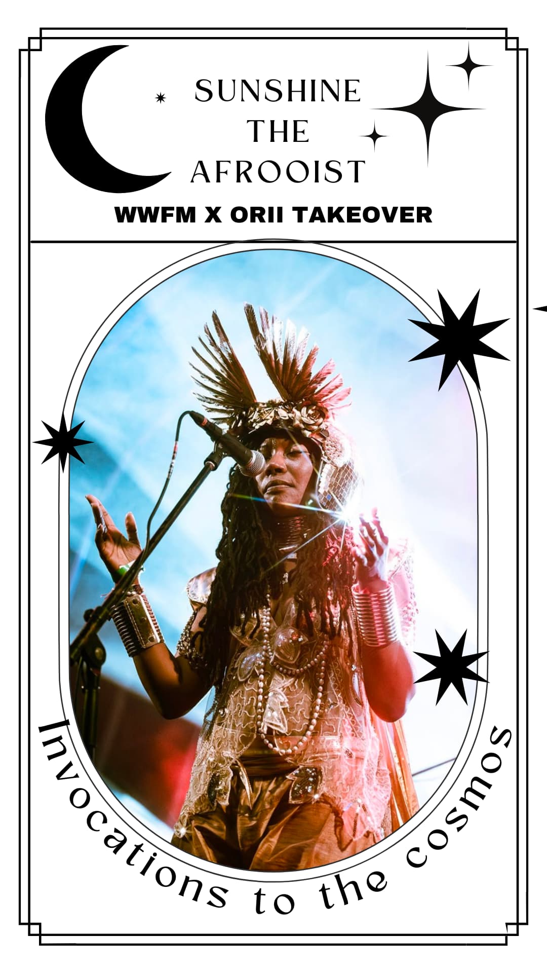 Orii Community Takeover: Sunshine The Afrooist Presents