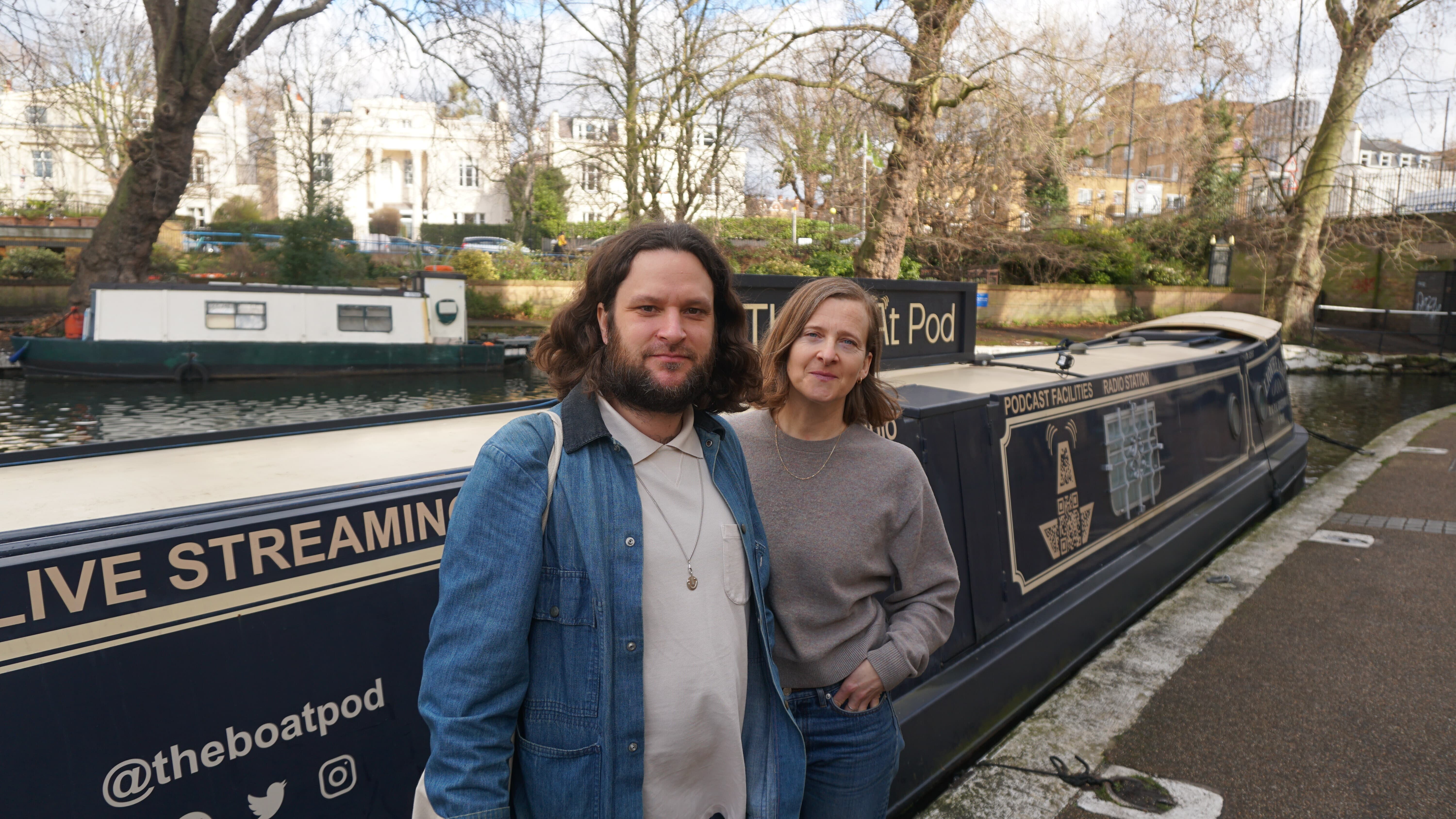 Emma Warren with Carl Gosling