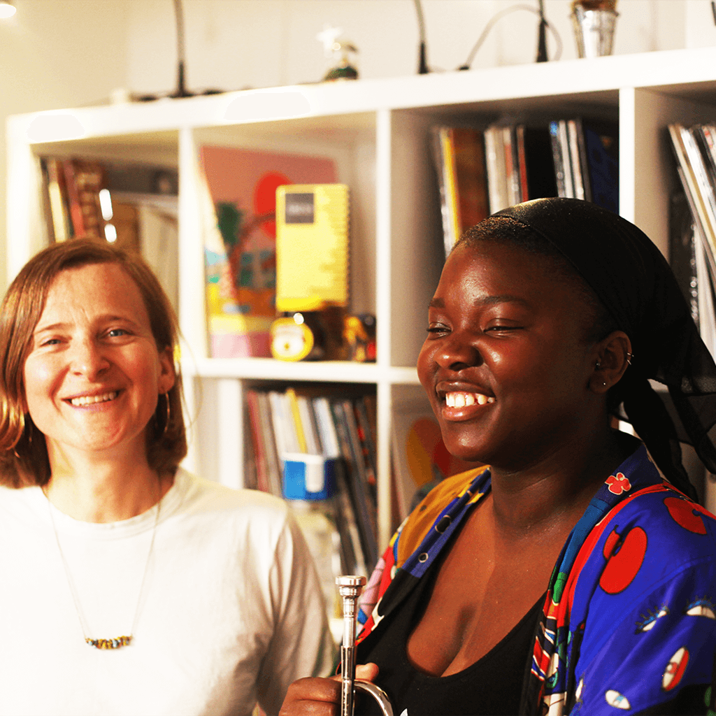 Emma Warren with Sheila Maurice-Grey // 08-06-18