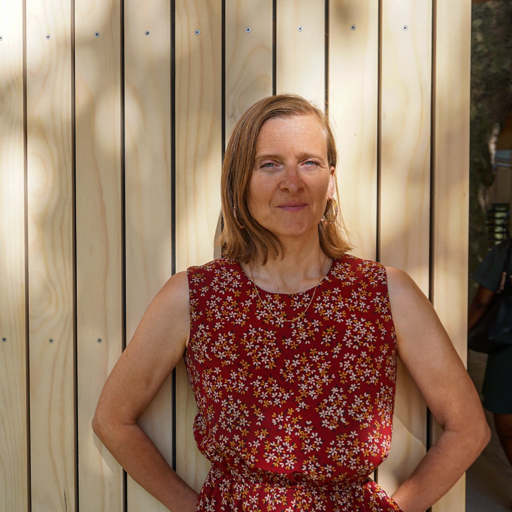 Emma Warren with Laurent Garnier