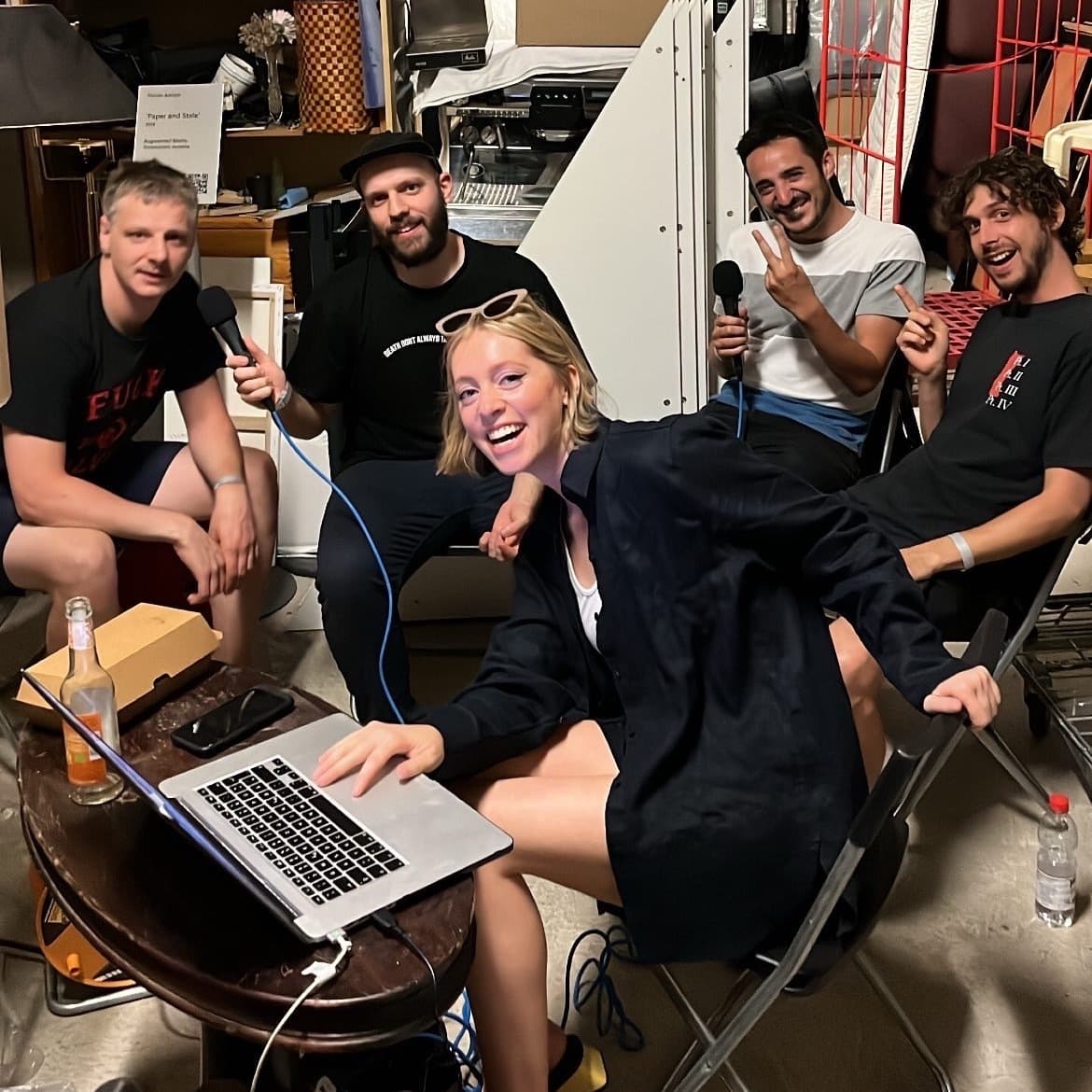 Tereza with ECHT! and Jazz Montez