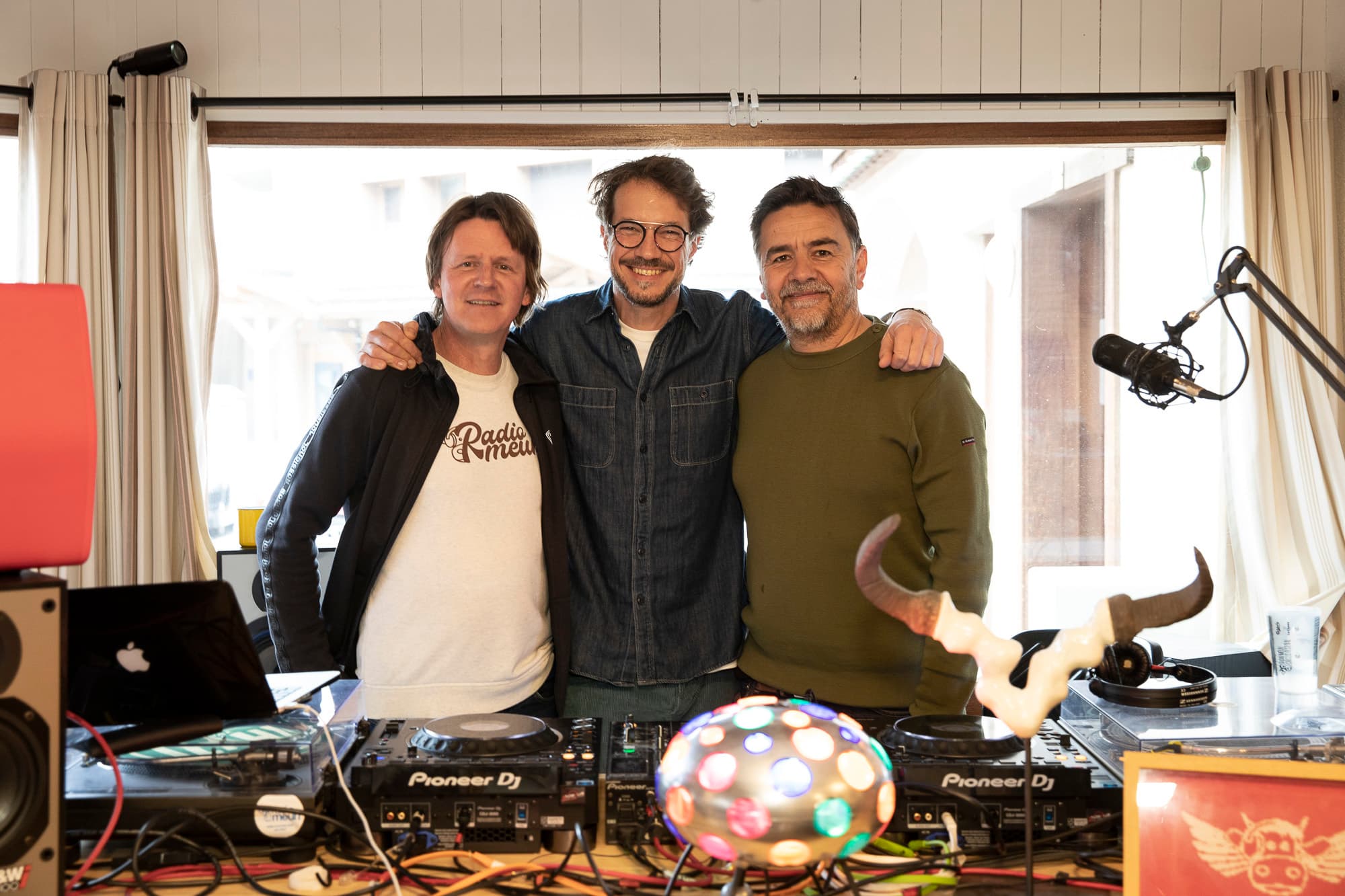 Anders With Laurent Garnier & Phil (Radio Meuh)