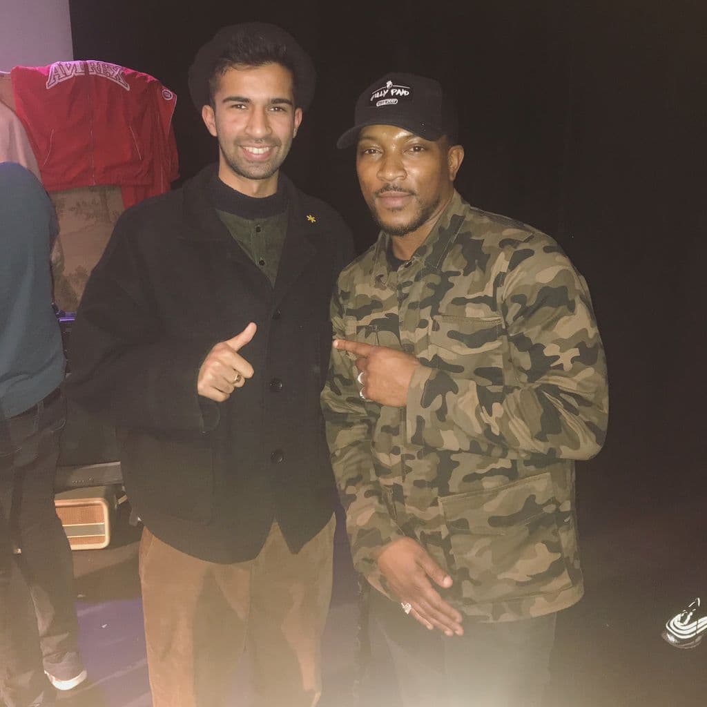 Haseeb Iqbal with Ashley Walters // 14-02-21