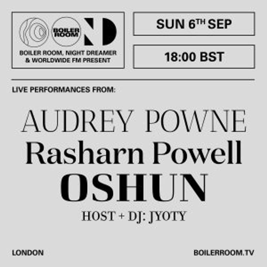 Streaming From Isolation: Oshun // 06-09-20