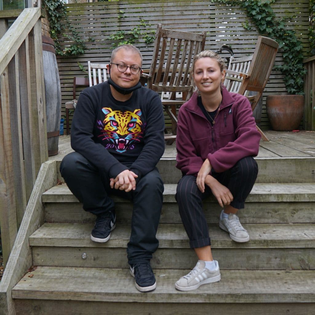 Ralph Moore with Romy // 21-10-20