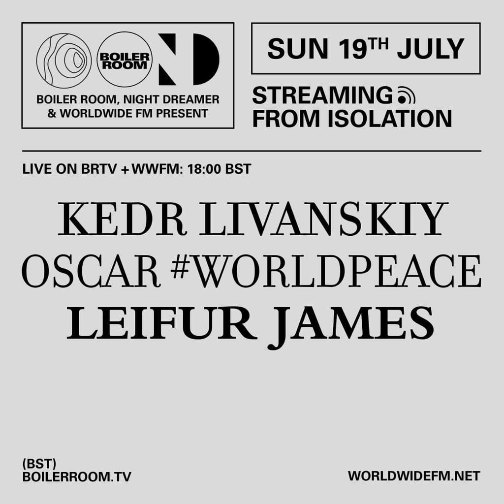 Streaming From Isolation: Kedr Livanskiy // 19-07-20