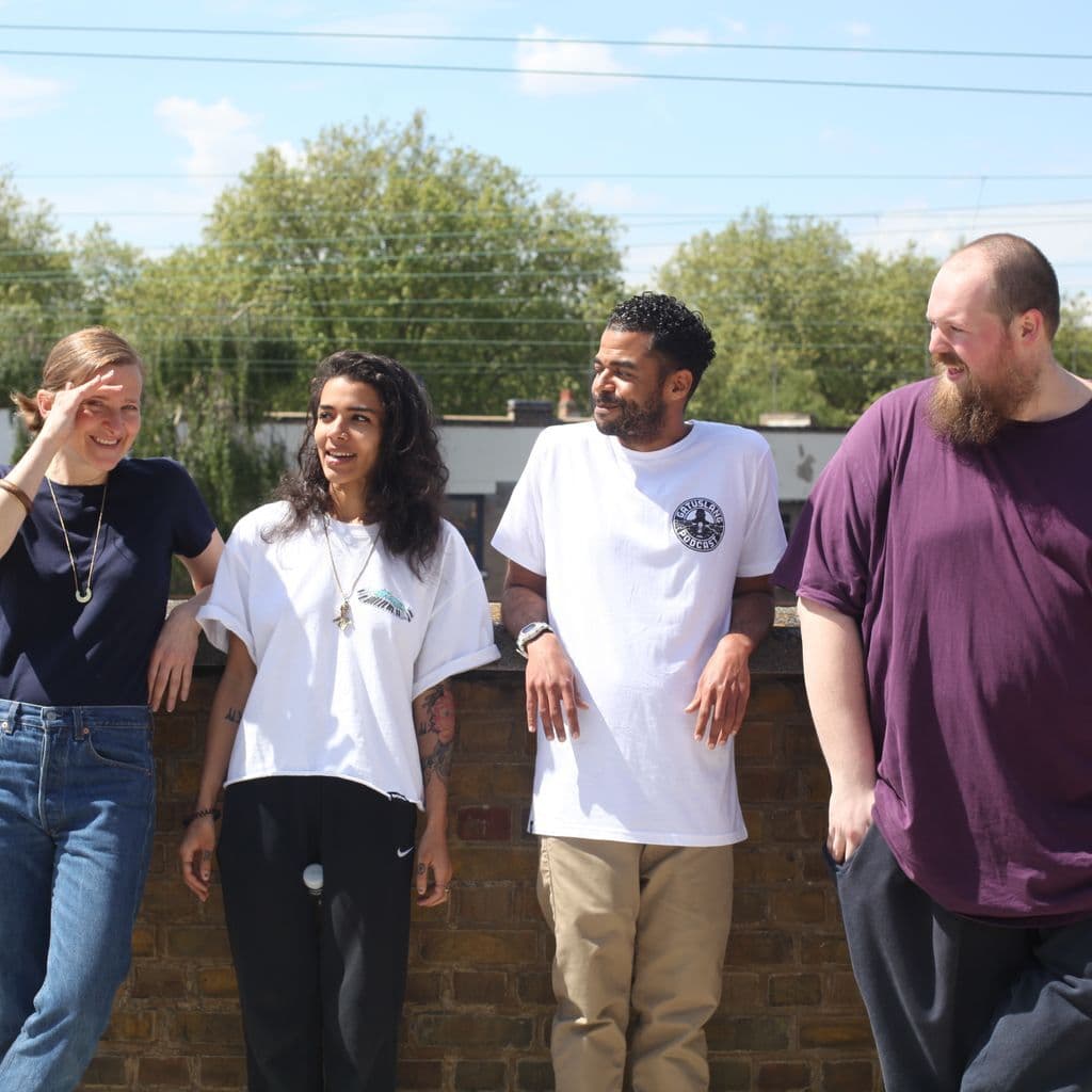 Emma Warren with Maxwell Owin, Anja Ngozi and Confucius MC // 10-05-19