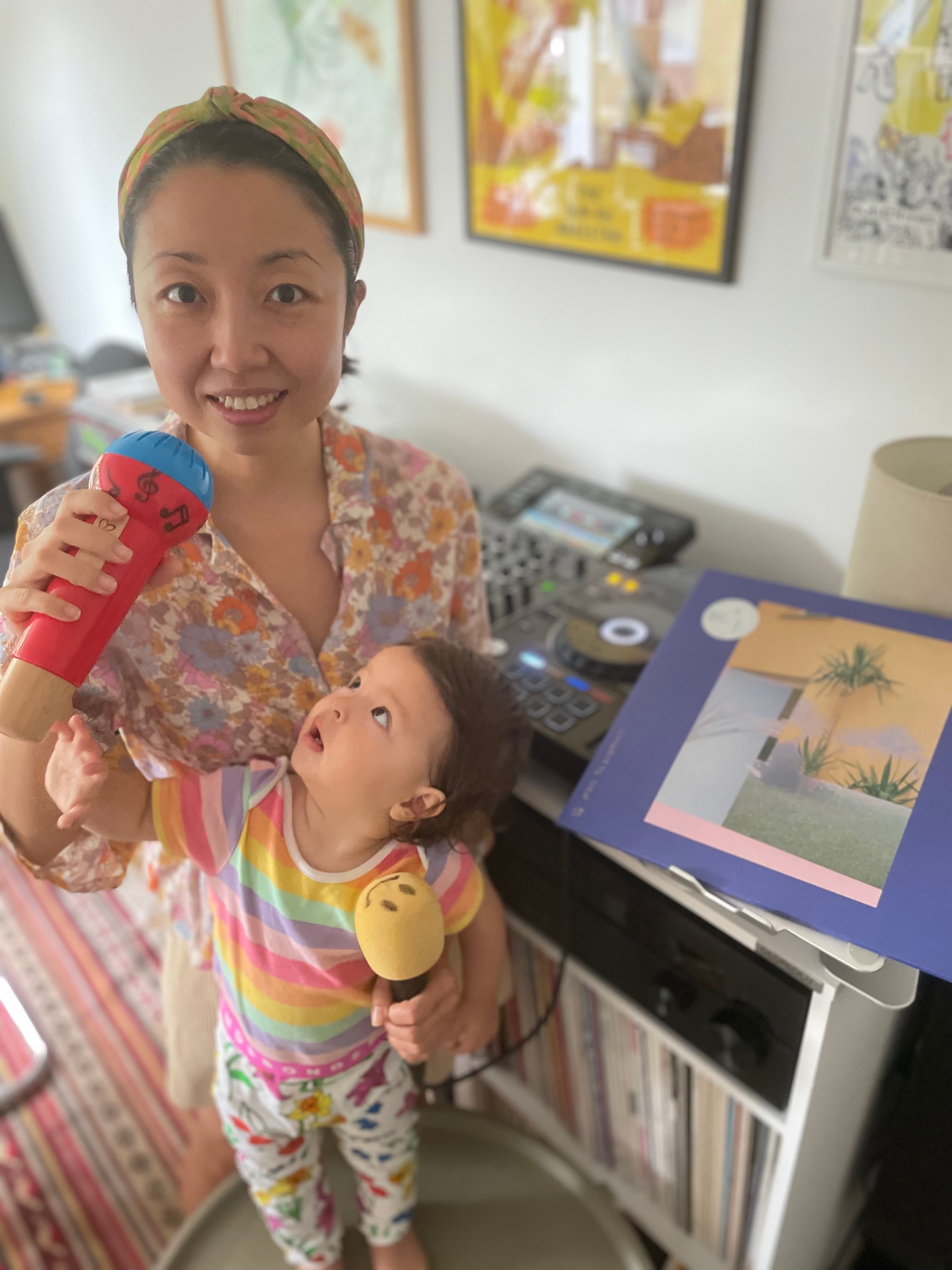 Morning Mari* with Rob-san