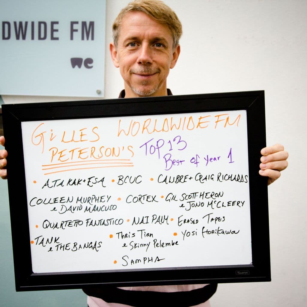 Gilles Peterson's Worldwide FM Top 13