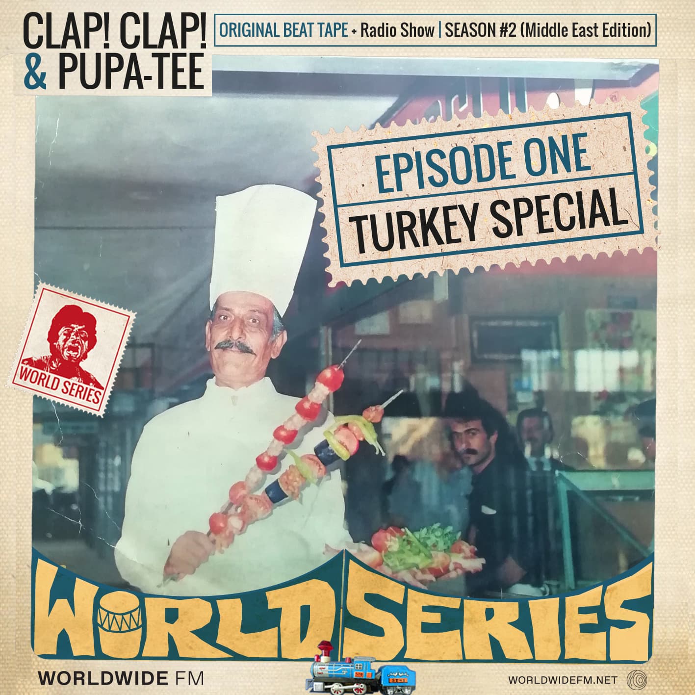 World Series: Clap! Clap! and Pupa Tee - TURKEY