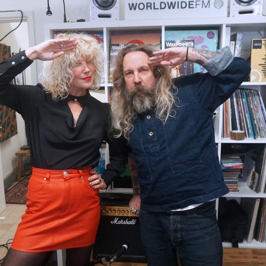 Heidi with Andrew Weatherall // 13-09-19