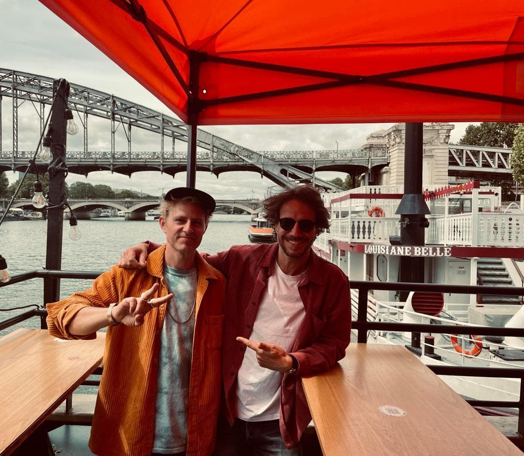 Anders Sicre with Captain Planet from Le Mazette