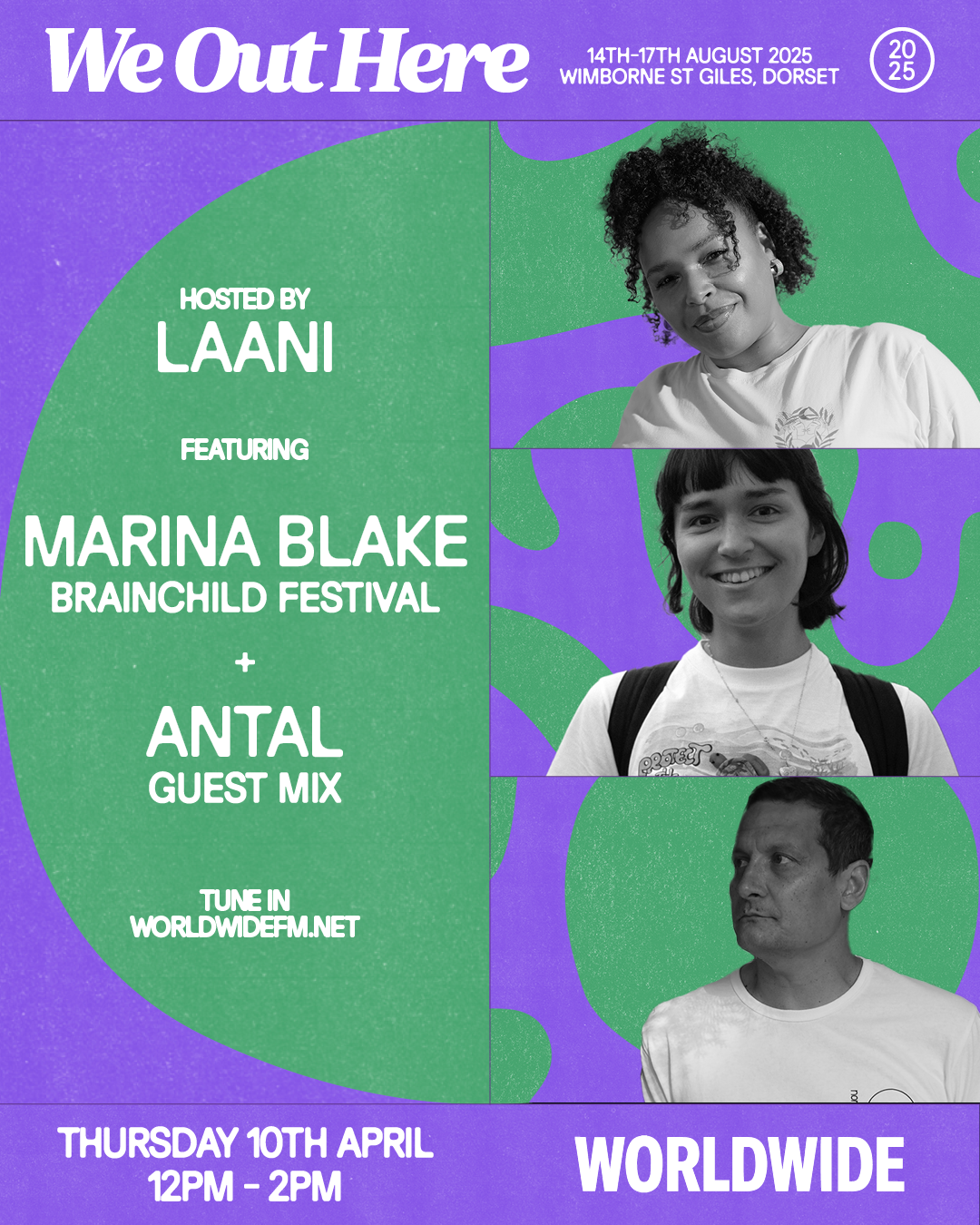 We Out Here Radio: Laani w/ Marina Blake (Brainchild Festival)