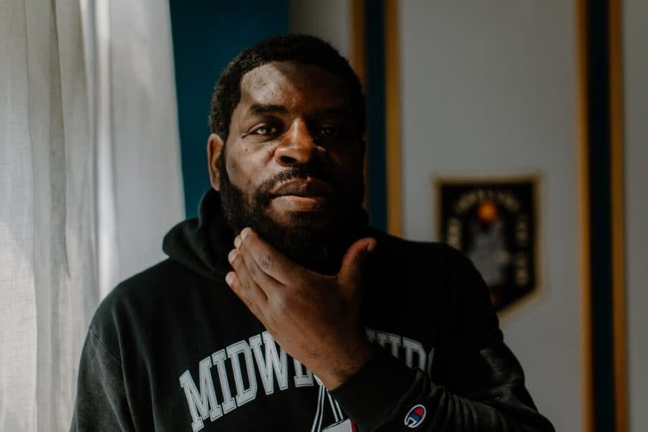 Kate Hutchinson with Hanif Abdurraqib