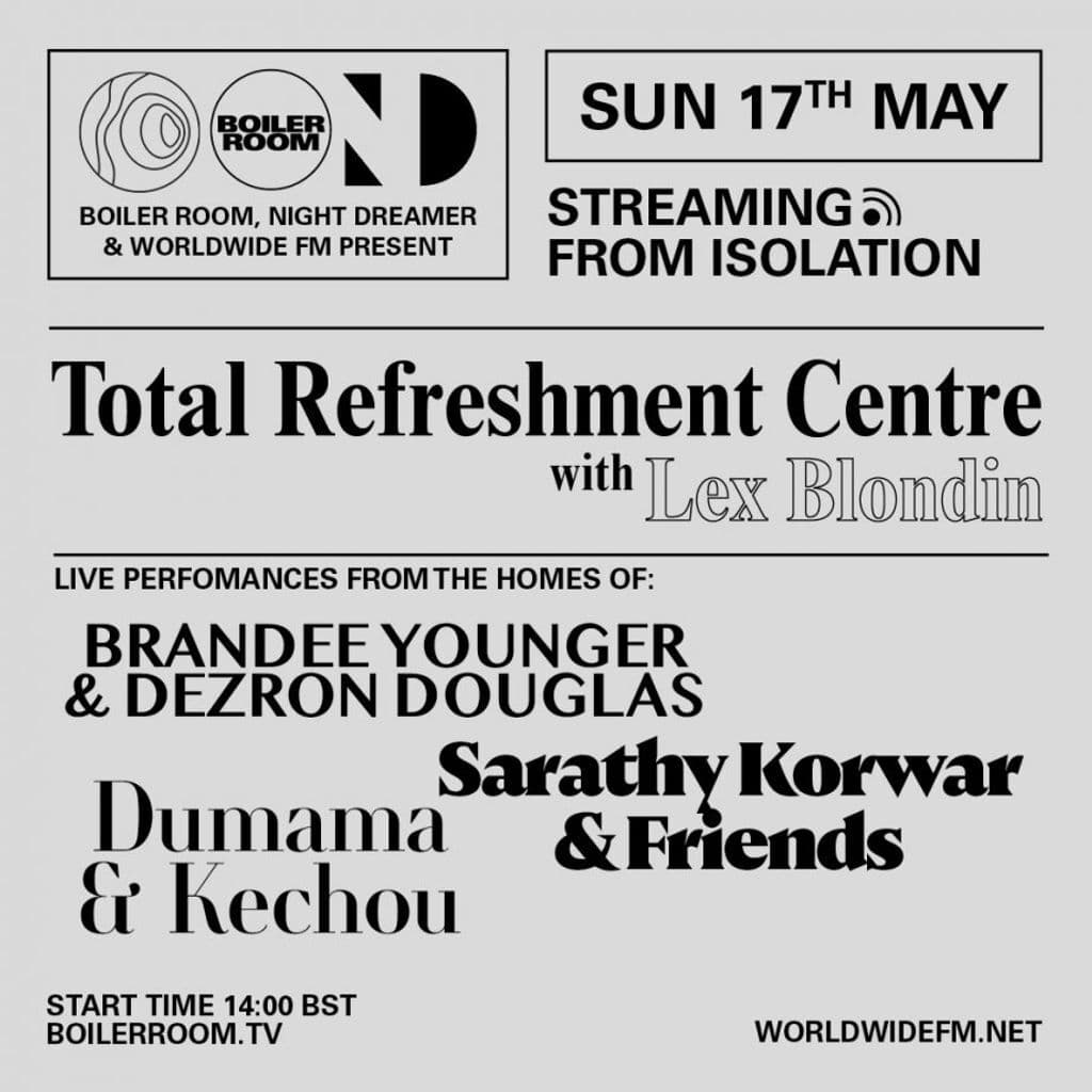Streaming From Isolation: Brandee Younger & Dezron Douglas // 17-05-20