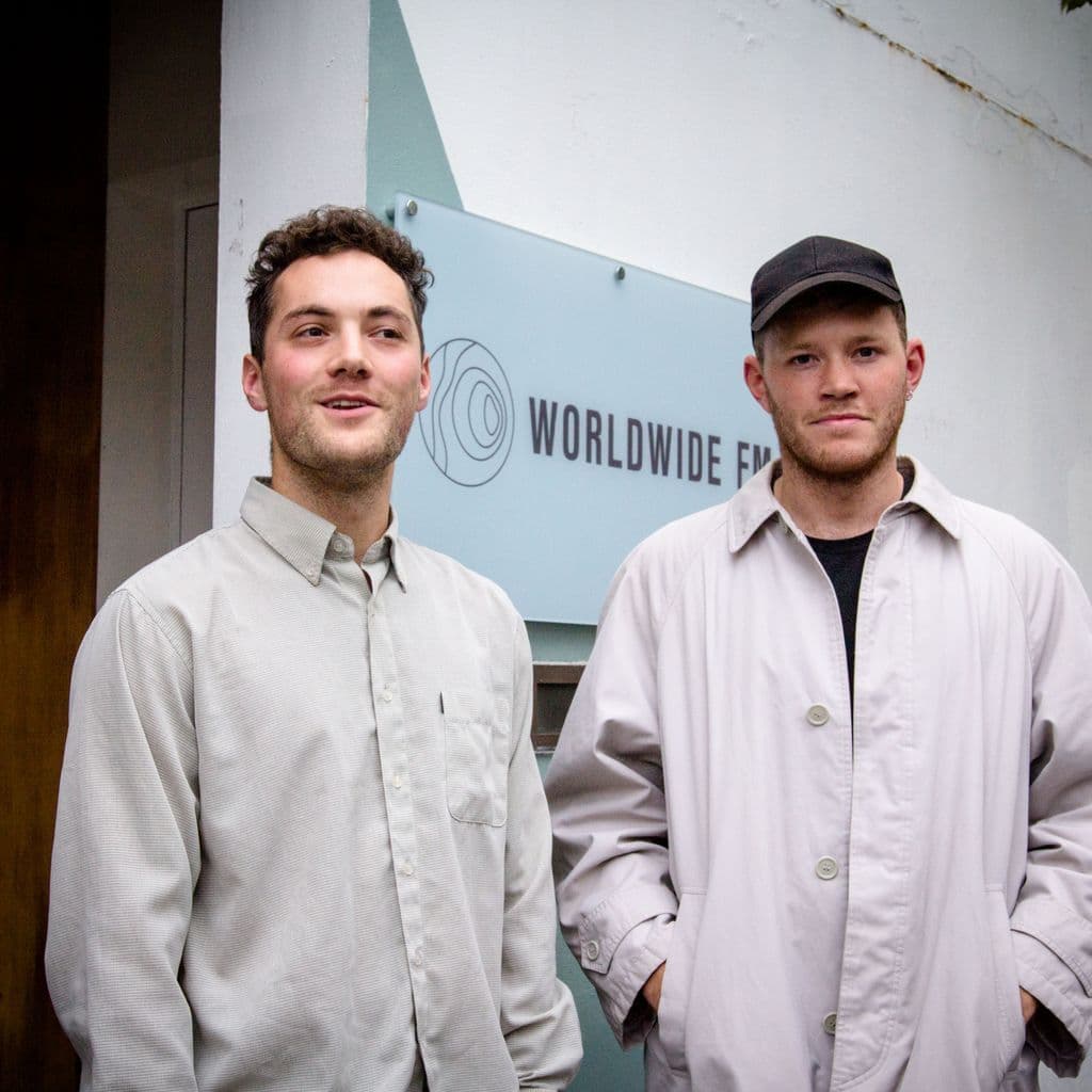 Aaron L with Leifur James // 25-09-17