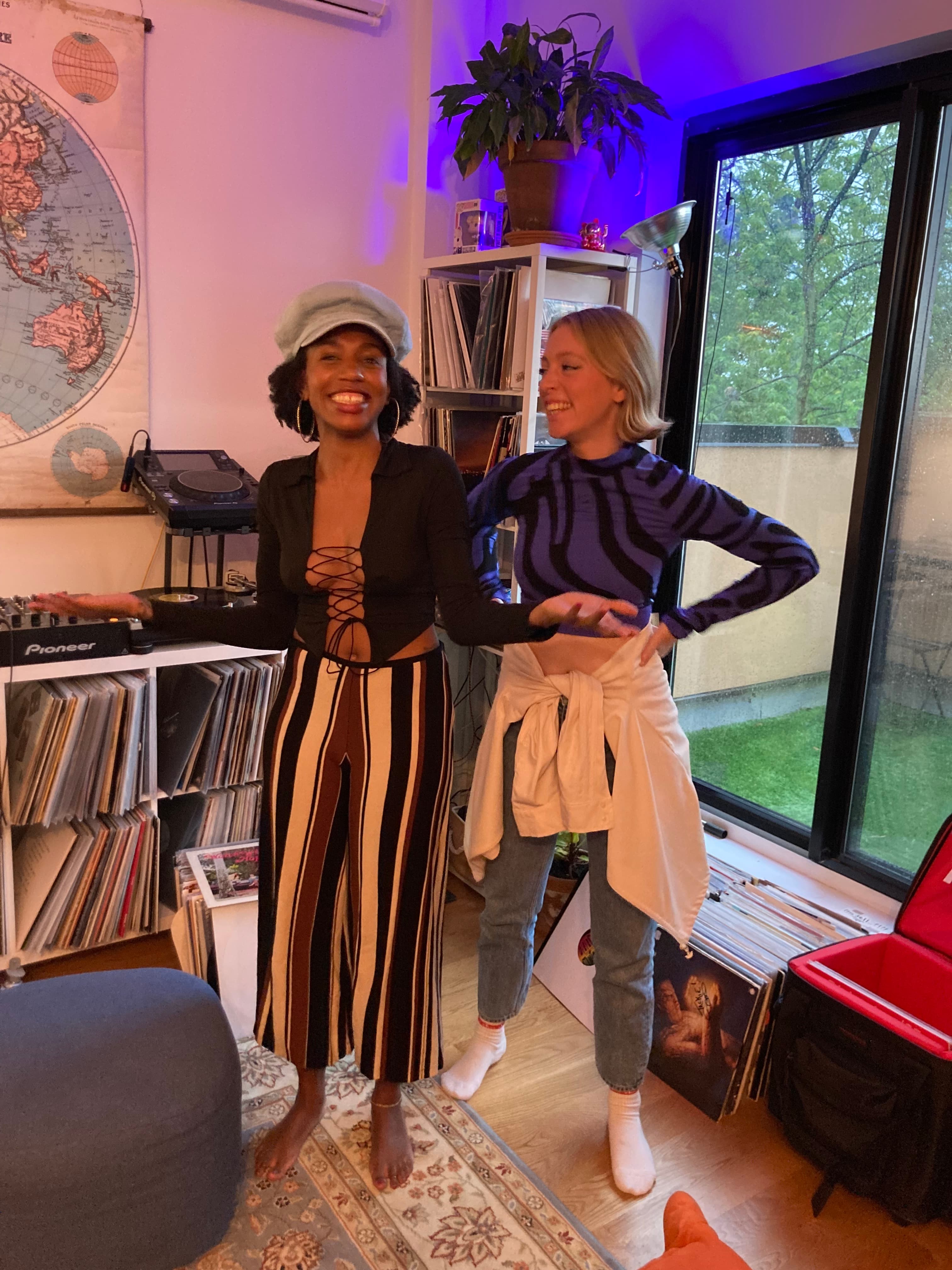 Tereza with Yaya Bey