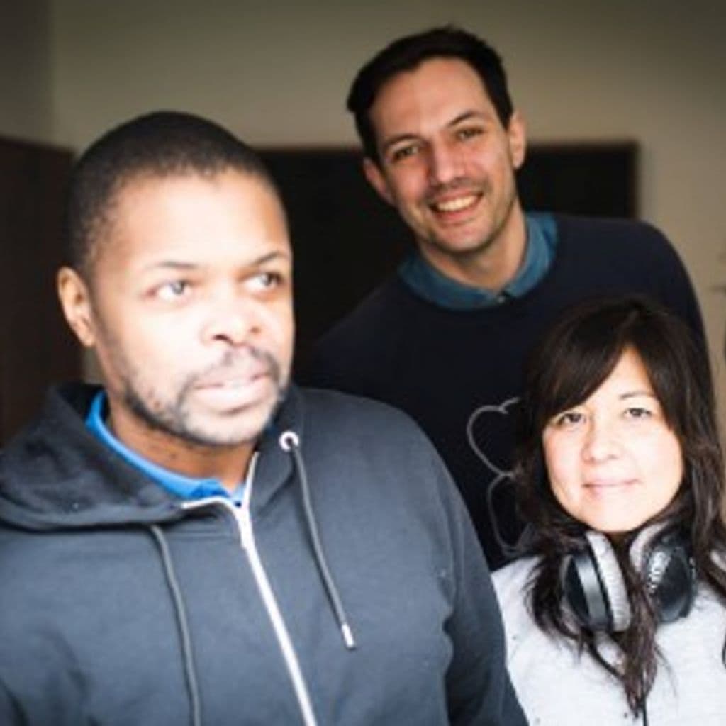 Leanne with IG Culture and Alex Phountzi (Namebrandsound) // 24-01-17