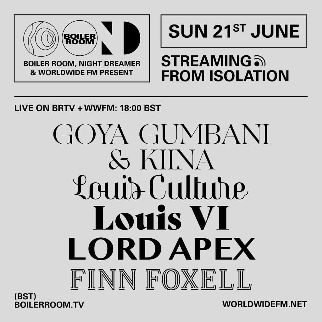 Streaming From Isolation: Goya Gumbani & Kiina // 21-06-20